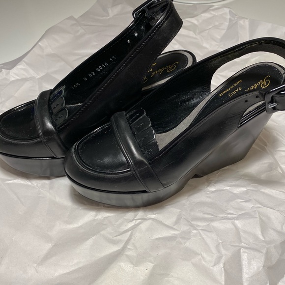 Vintage Robert Clergerie Loafer Wedge Heels - Picture 2 of 2
